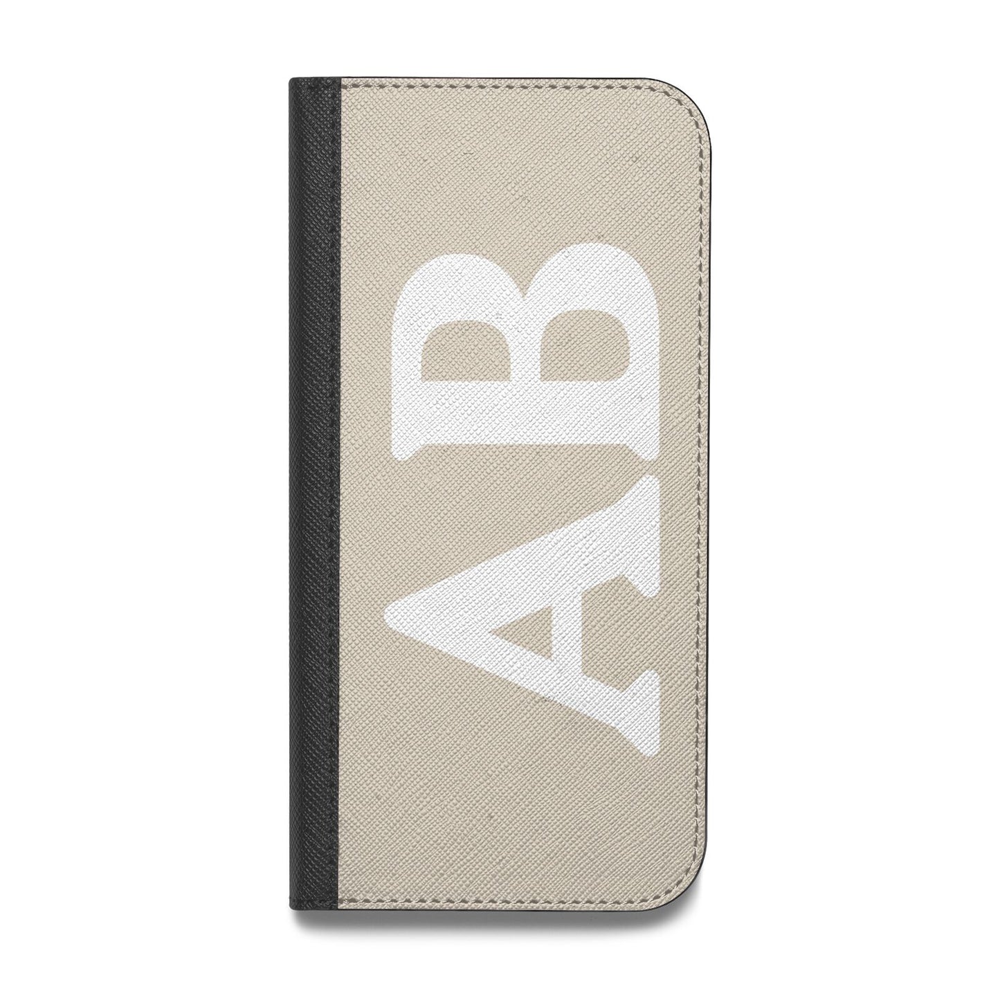 Initials Vegan Leather Flip Samsung Case