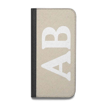 Initials Vegan Leather Flip Samsung Case