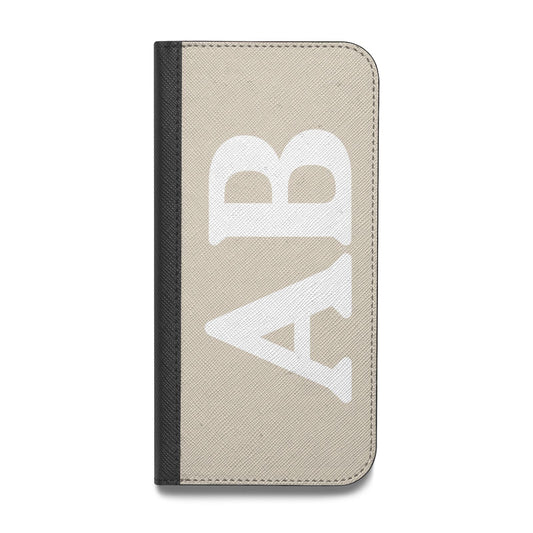 Initials Vegan Leather Flip Samsung Case
