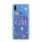 Inky Galactic Scene Personalised Initials Huawei P Smart Z