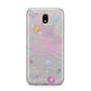 Inky Galactic Scene Personalised Initials Samsung J5 2017 Case