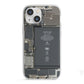 Internal Parts iPhone 13 Mini TPU Impact Case with White Edges