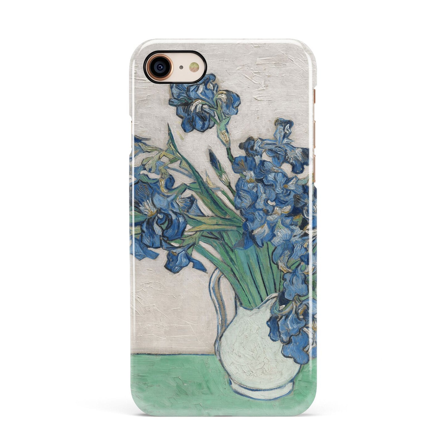 Irises By Vincent Van Gogh Apple iPhone 7 8 3D Snap Case