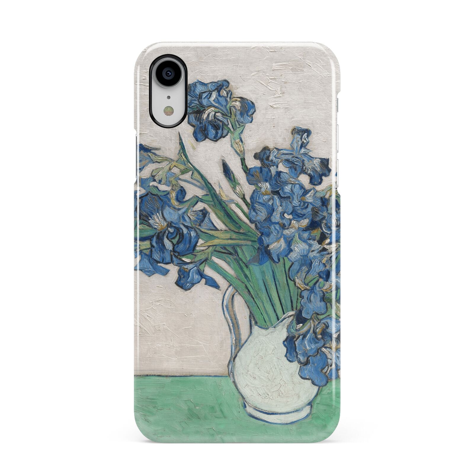 Irises By Vincent Van Gogh Apple iPhone XR White 3D Snap Case