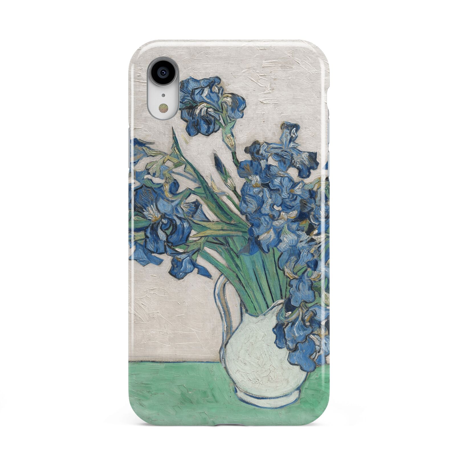 Irises By Vincent Van Gogh Apple iPhone XR White 3D Tough Case