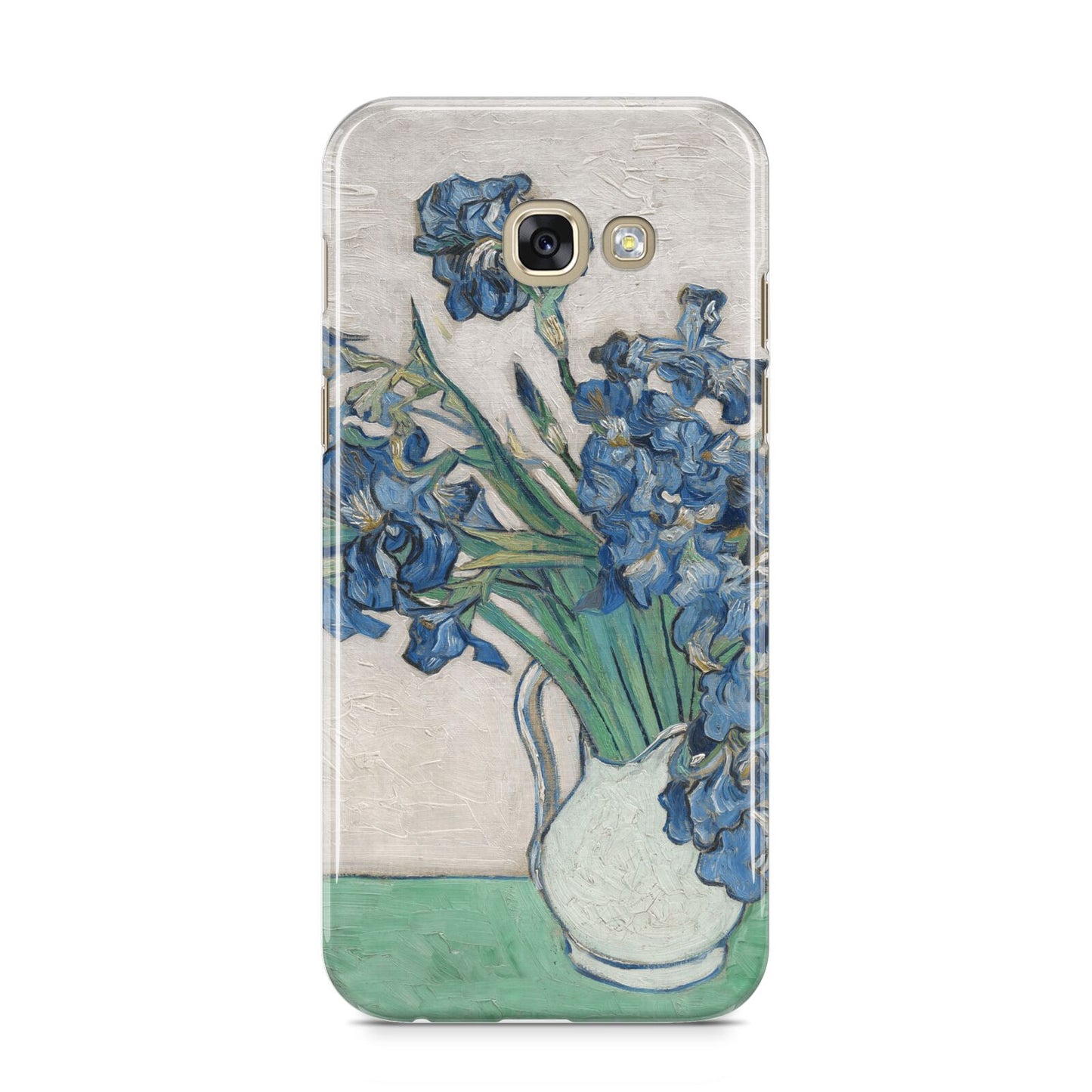 Irises By Vincent Van Gogh Samsung Galaxy A5 2017 Case on gold phone