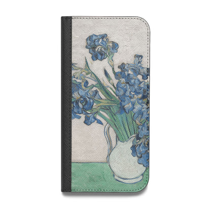 Irises By Vincent Van Gogh Vegan Leather Flip Samsung Case