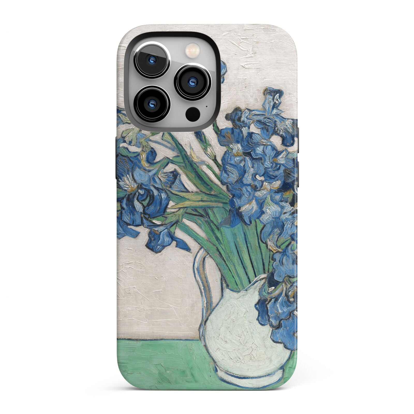 Irises By Vincent Van Gogh iPhone 13 Pro Full Wrap 3D Tough Case