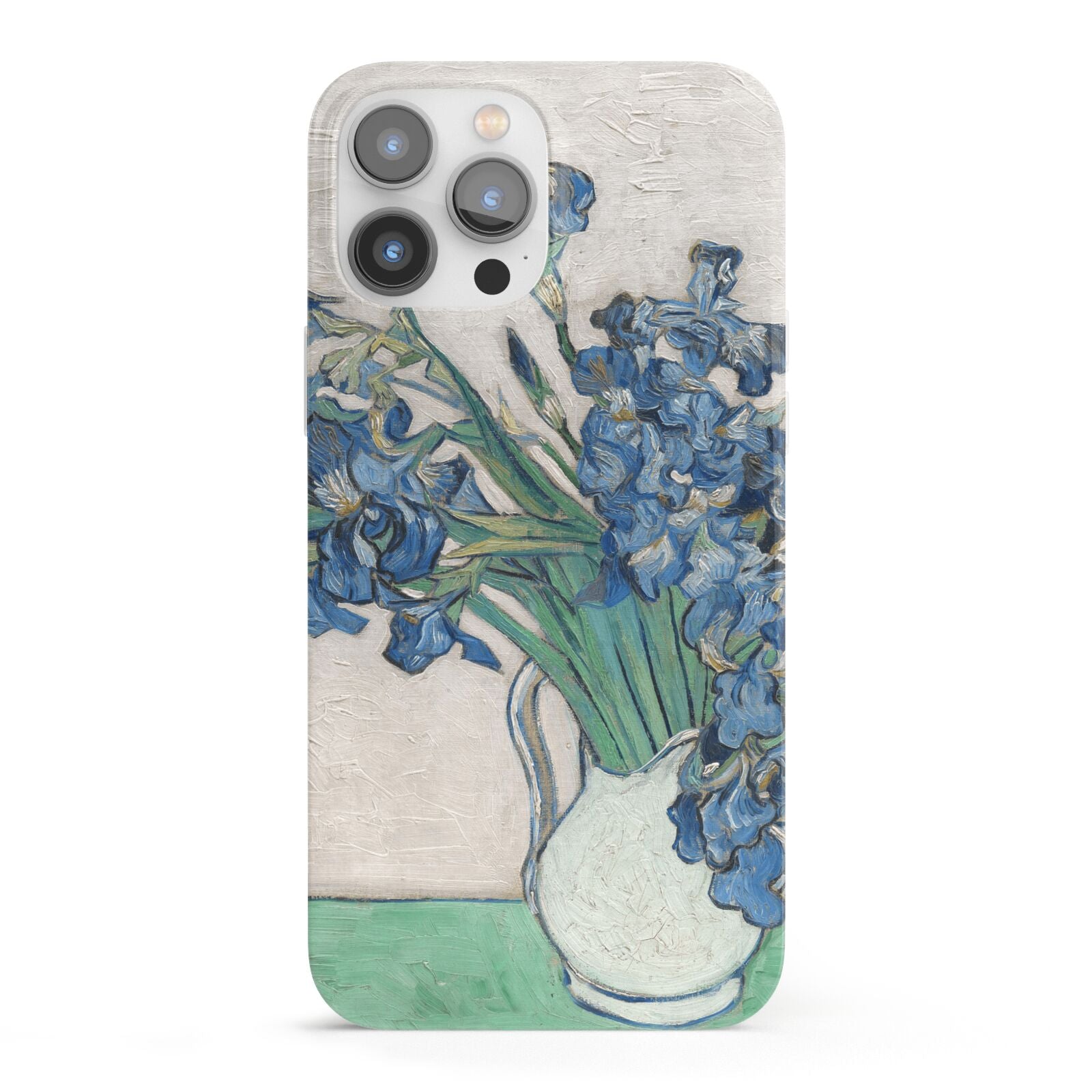 Irises By Vincent Van Gogh iPhone 13 Pro Max Full Wrap 3D Snap Case
