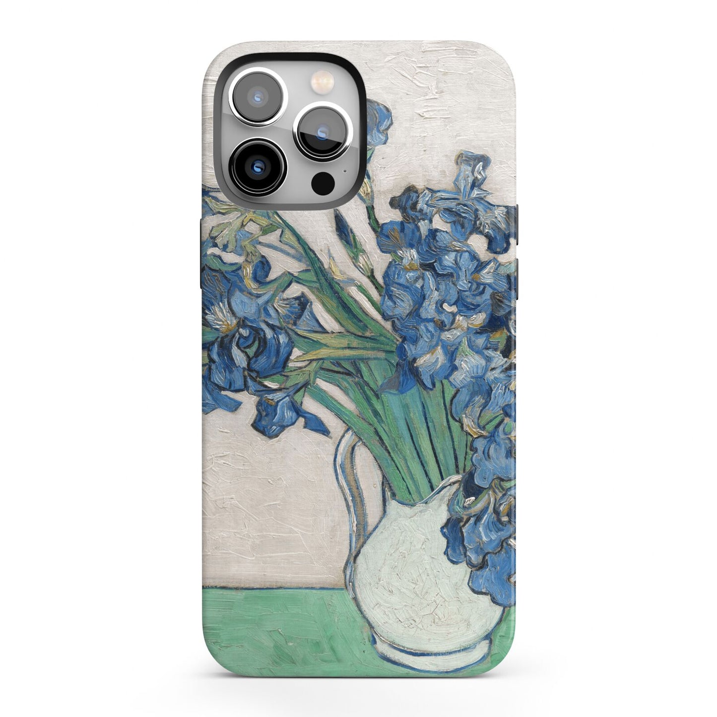 Irises By Vincent Van Gogh iPhone 13 Pro Max Full Wrap 3D Tough Case