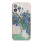 Irises By Vincent Van Gogh iPhone 13 Pro Max TPU Impact Case with Pink Edges