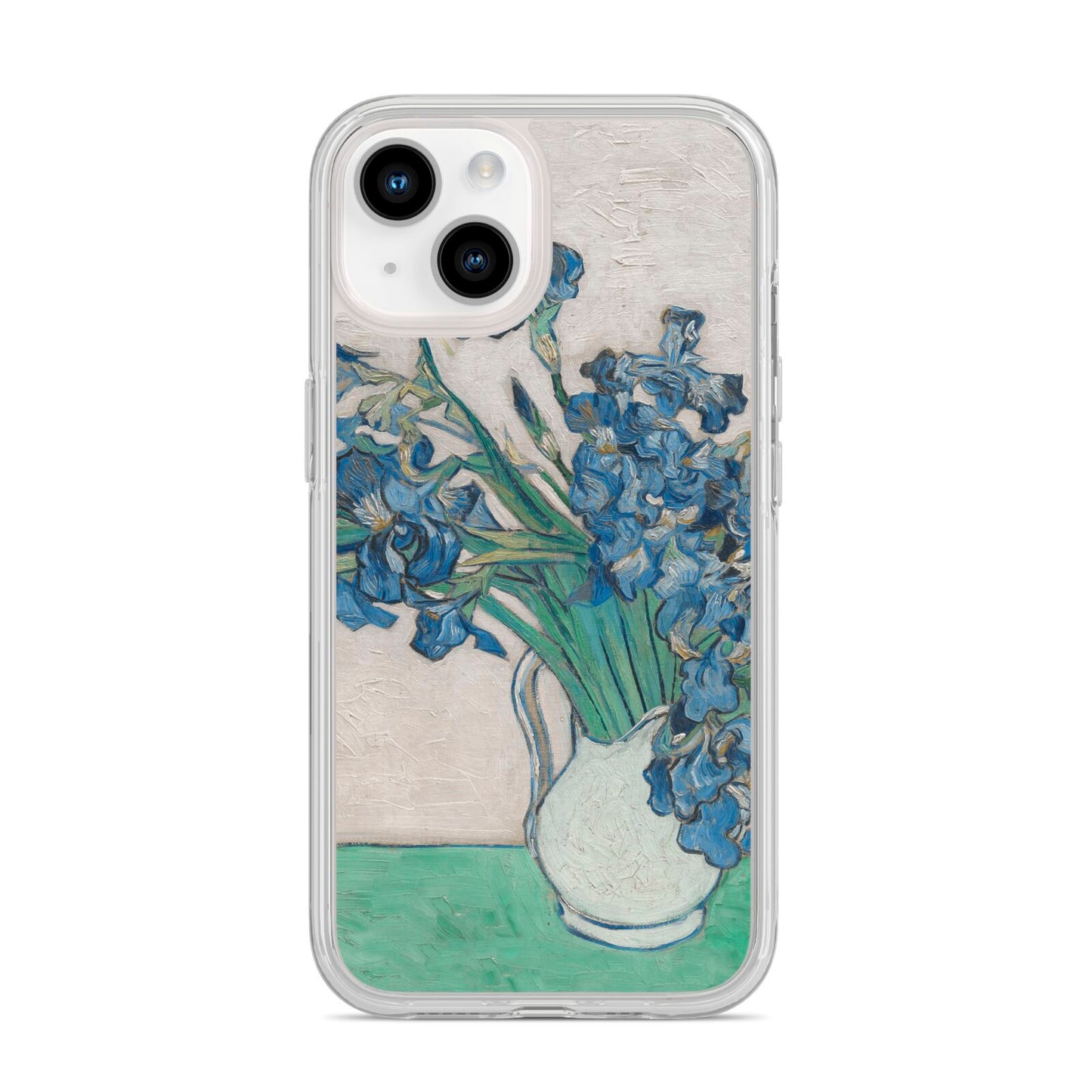 Irises By Vincent Van Gogh iPhone 14 Clear Tough Case Starlight