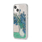 Irises By Vincent Van Gogh iPhone 14 Glitter Tough Case Starlight Angled Image