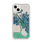 Irises By Vincent Van Gogh iPhone 14 Plus Clear Tough Case Starlight