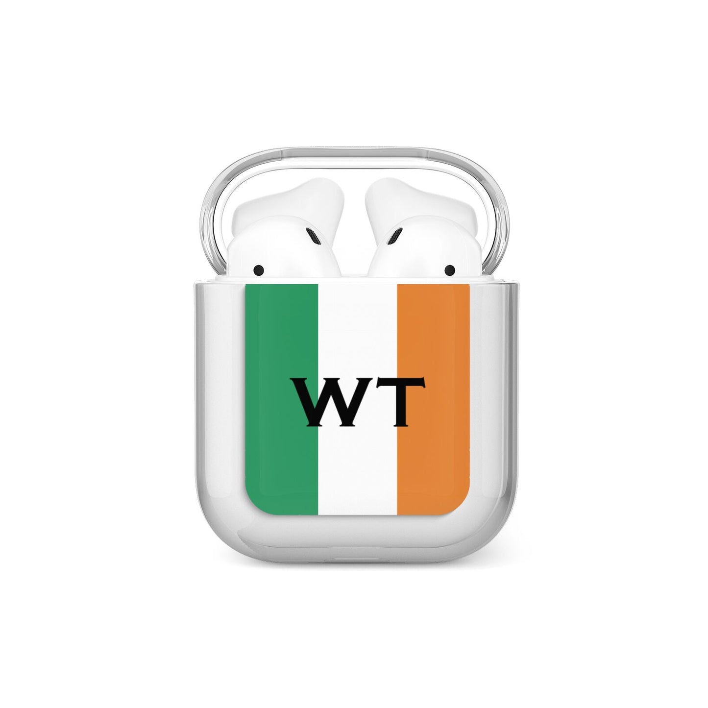 Irish Colours Personalised Initials AirPods Case