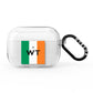 Irish Colours Personalised Initials AirPods Pro Clear Case