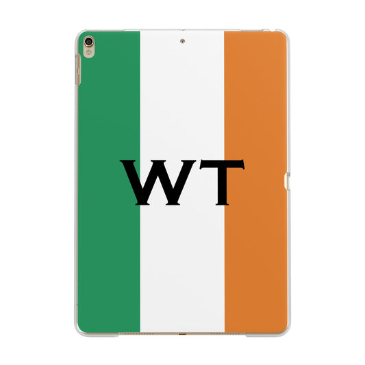 Irish Colours Personalised Initials Apple iPad Gold Case