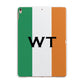 Irish Colours Personalised Initials Apple iPad Rose Gold Case