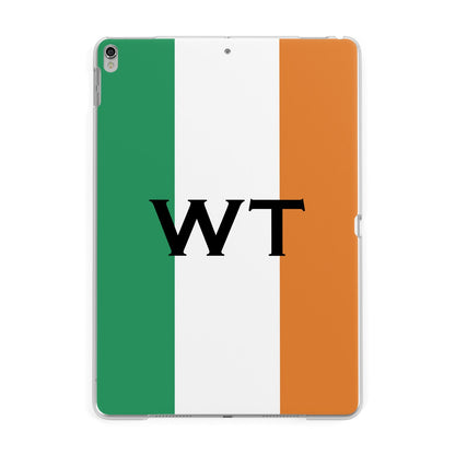 Irish Colours Personalised Initials Apple iPad Silver Case