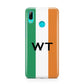 Irish Colours Personalised Initials Huawei P Smart 2019 Case