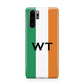 Irish Colours Personalised Initials Huawei P30 Pro Phone Case