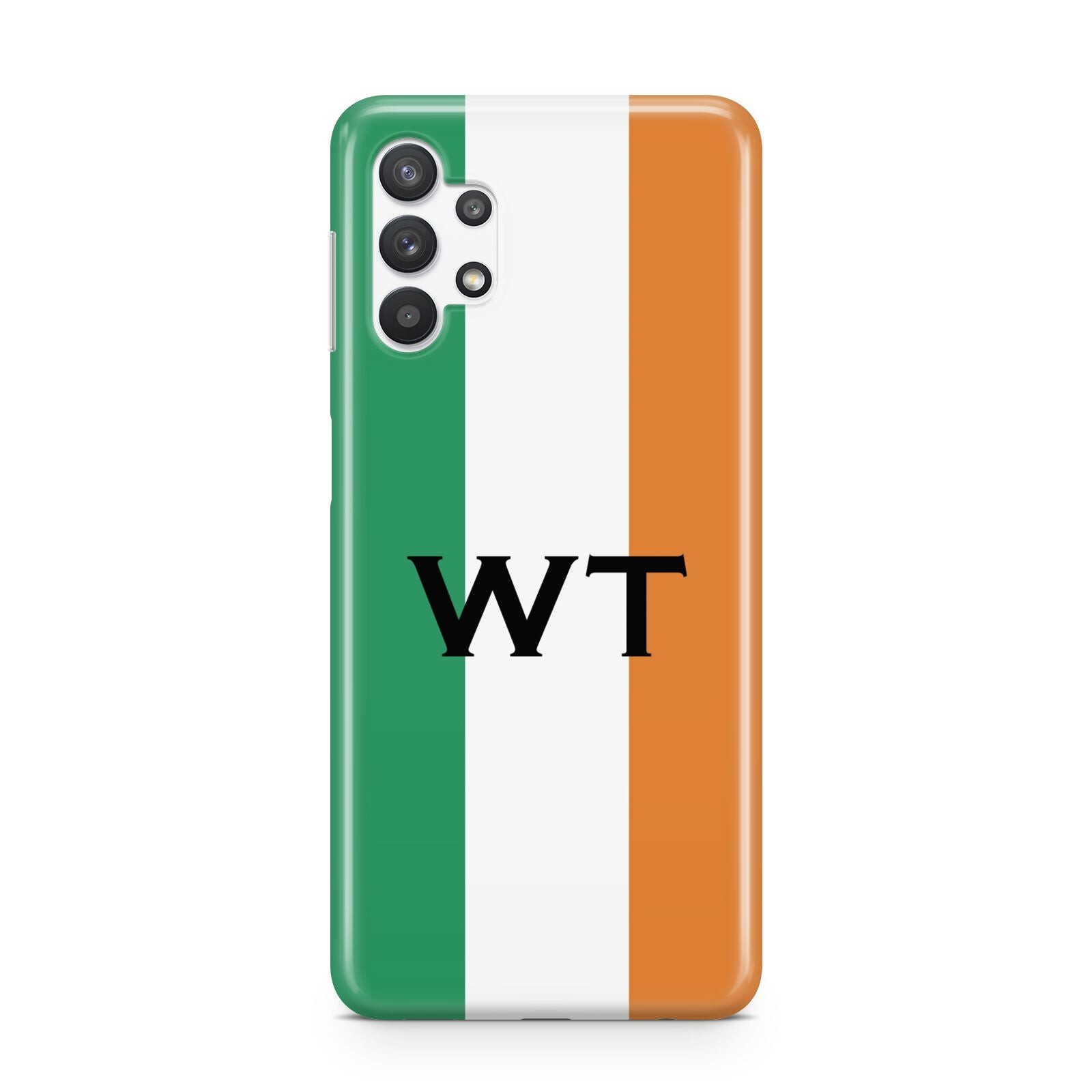 Irish Colours Personalised Initials Samsung A32 5G Case