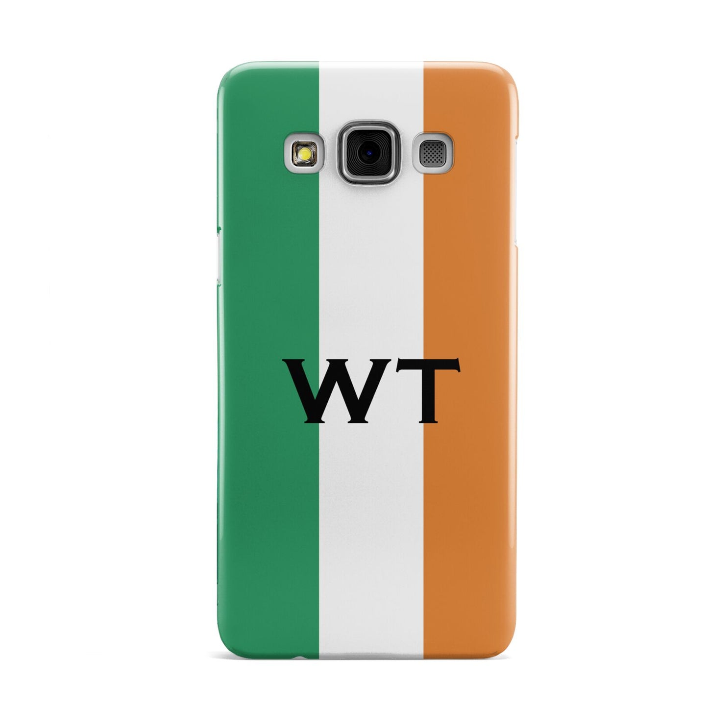 Irish Colours Personalised Initials Samsung Galaxy A3 Case