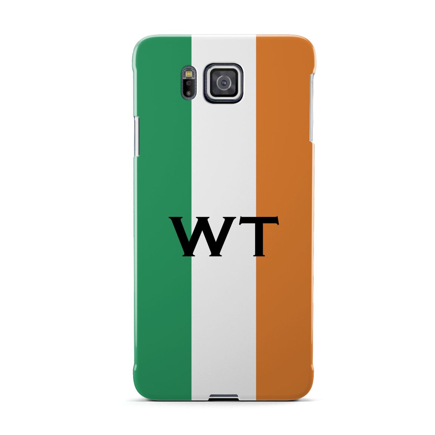 Irish Colours Personalised Initials Samsung Galaxy Alpha Case