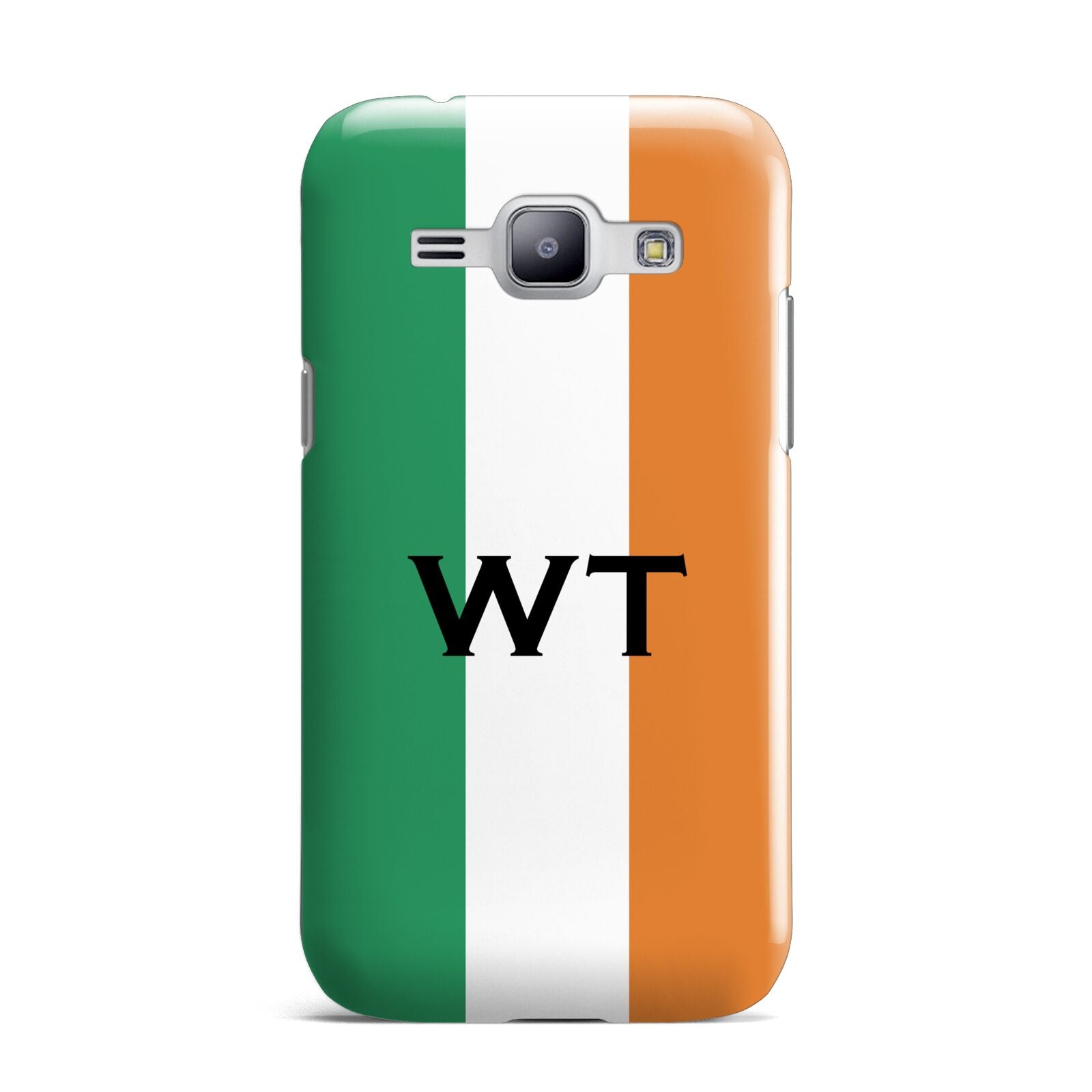 Irish Colours Personalised Initials Samsung Galaxy J1 2015 Case