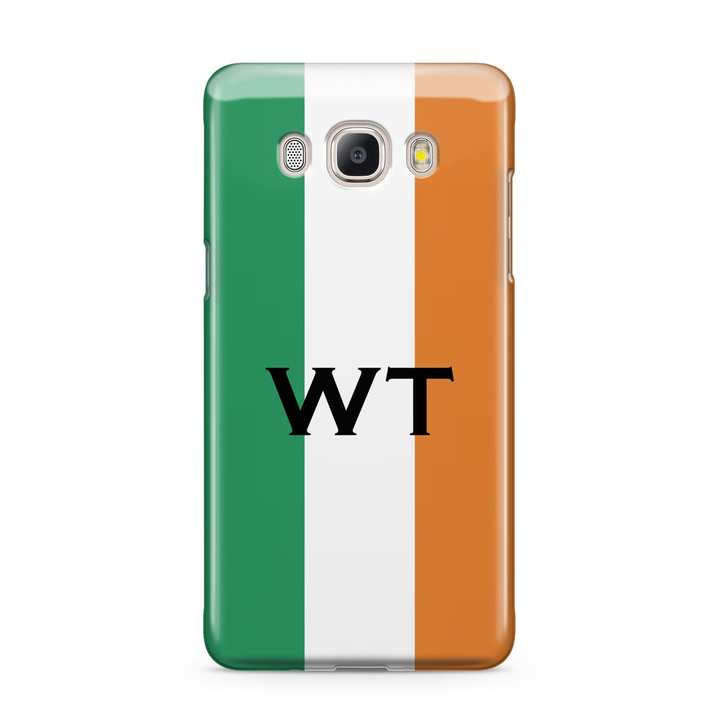 Irish Colours Personalised Initials Samsung Galaxy J5 2016 Case