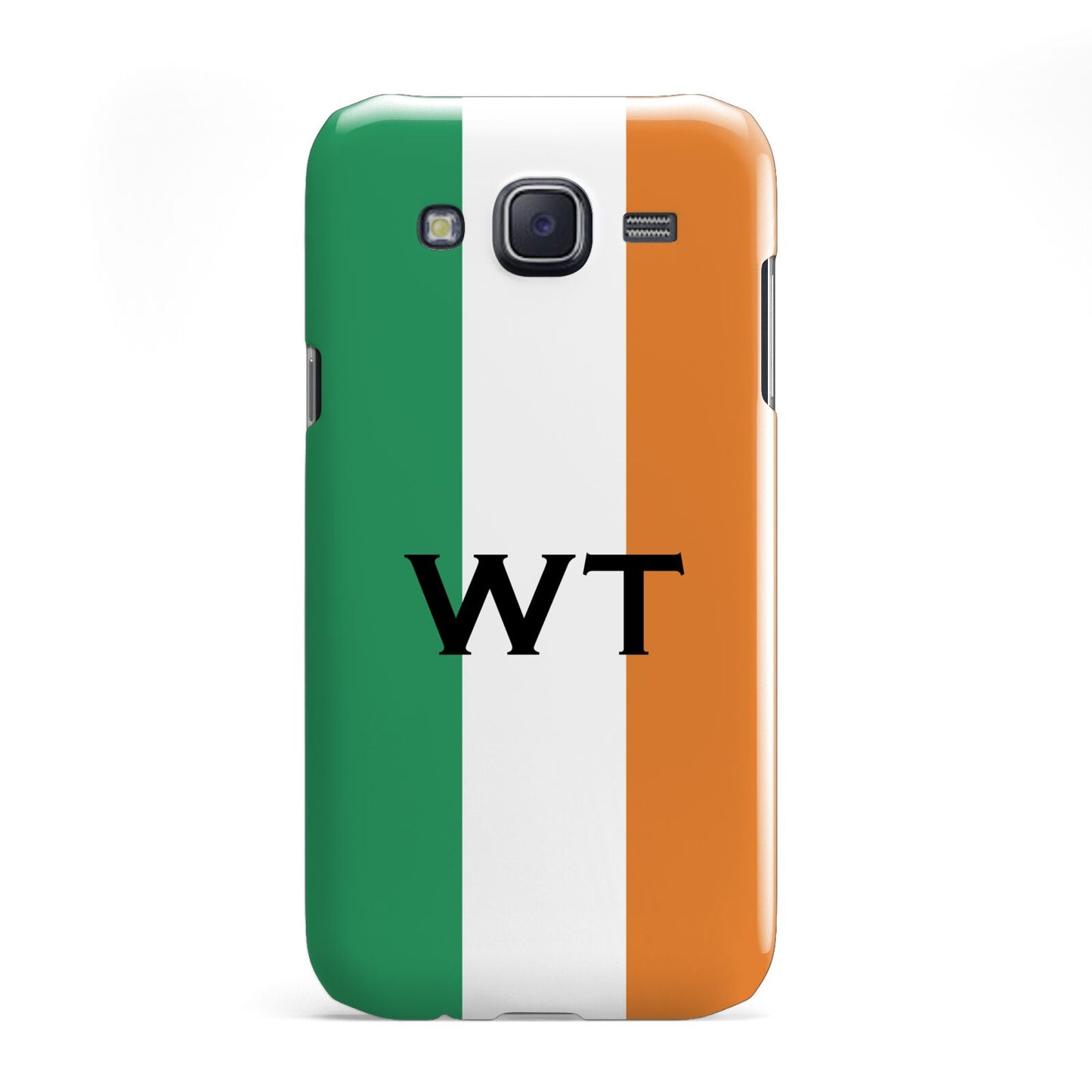 Irish Colours Personalised Initials Samsung Galaxy J5 Case