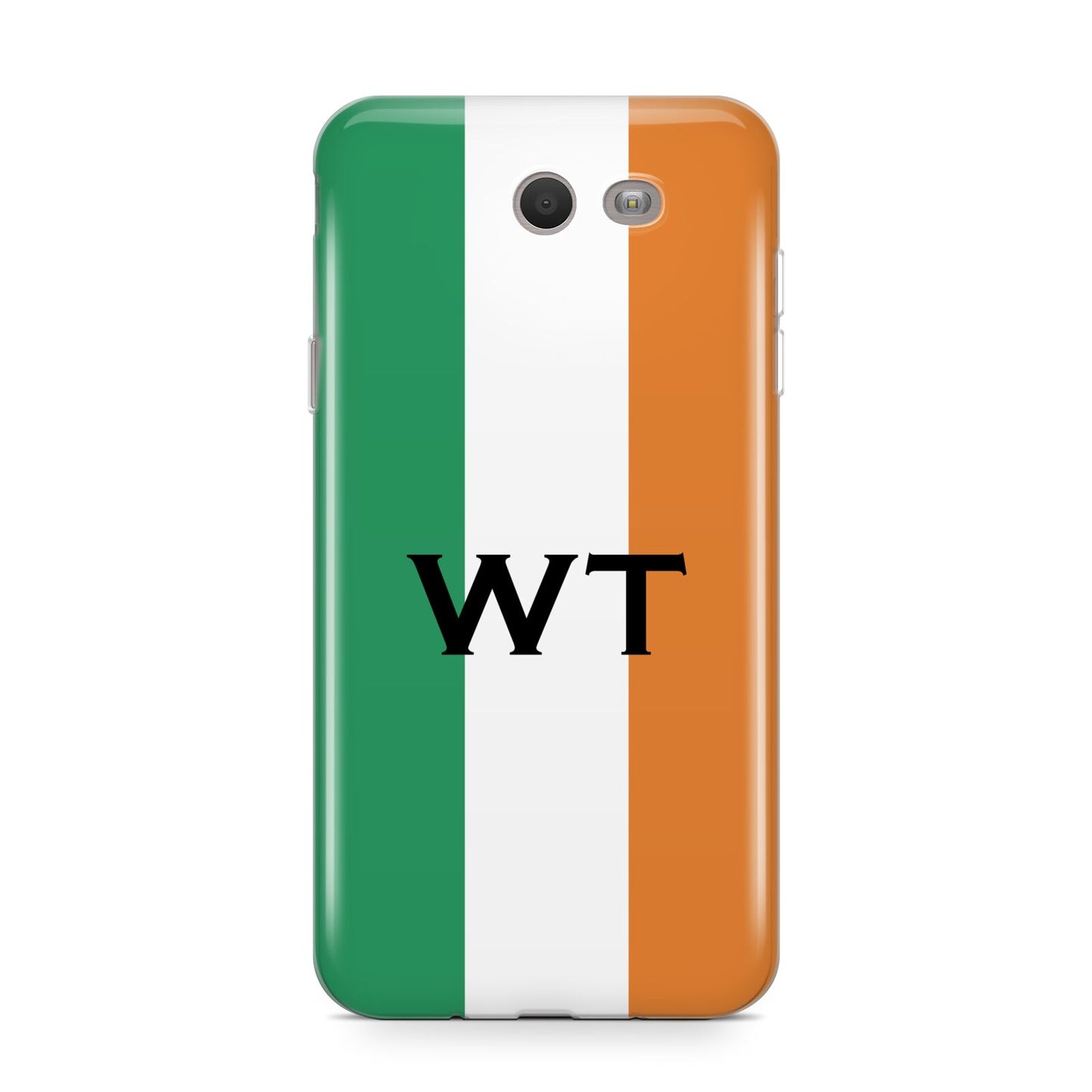 Irish Colours Personalised Initials Samsung Galaxy J7 2017 Case