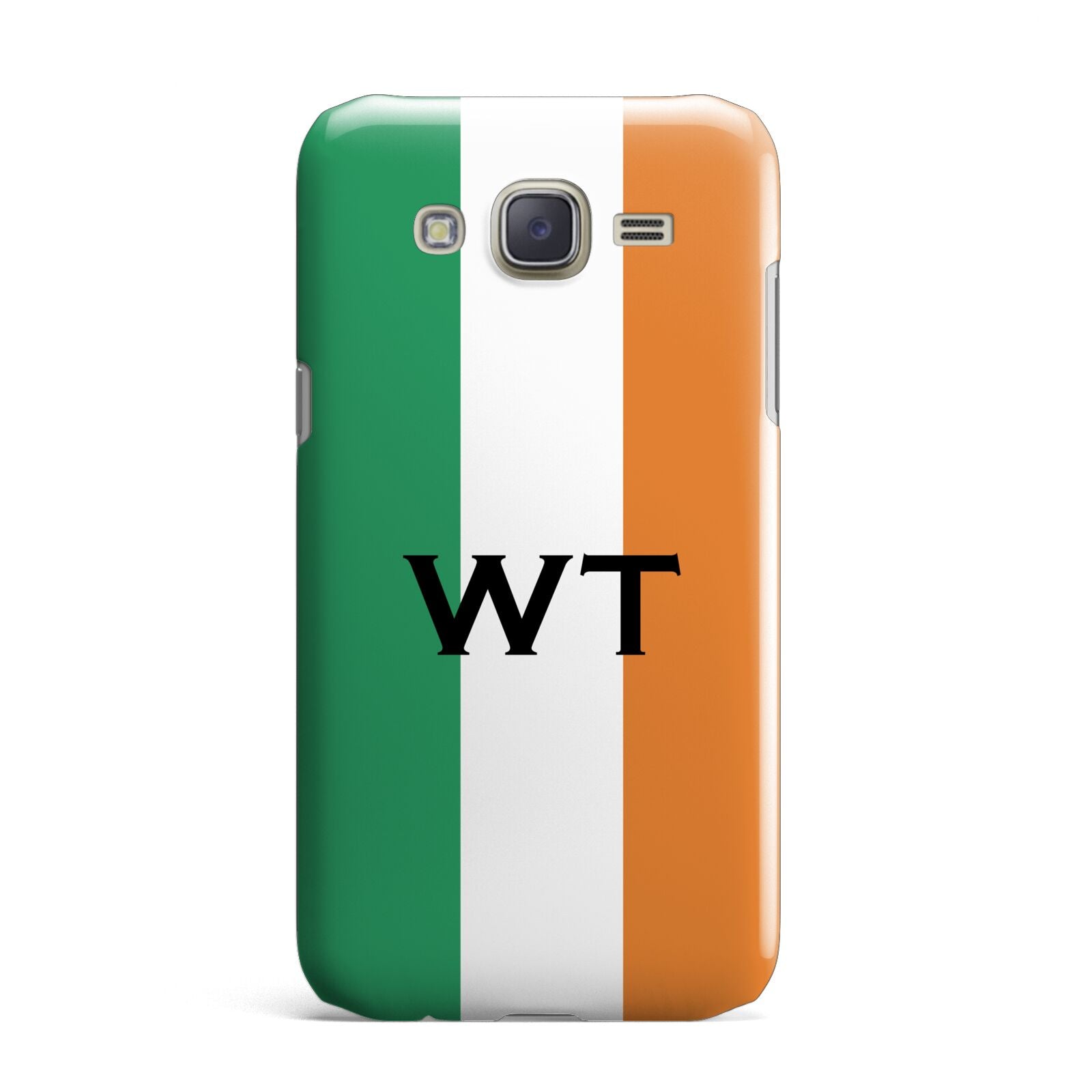 Irish Colours Personalised Initials Samsung Galaxy J7 Case