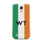 Irish Colours Personalised Initials Samsung Galaxy S4 Mini Case