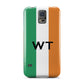 Irish Colours Personalised Initials Samsung Galaxy S5 Case