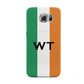 Irish Colours Personalised Initials Samsung Galaxy S6 Case