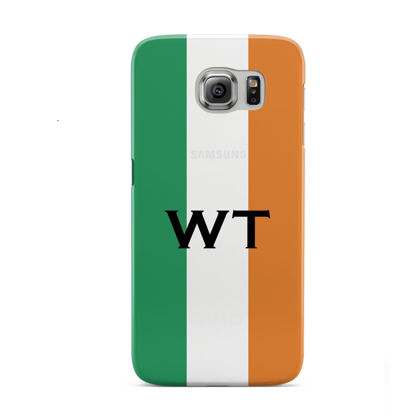 Irish Colours Personalised Initials Samsung Galaxy S6 Case