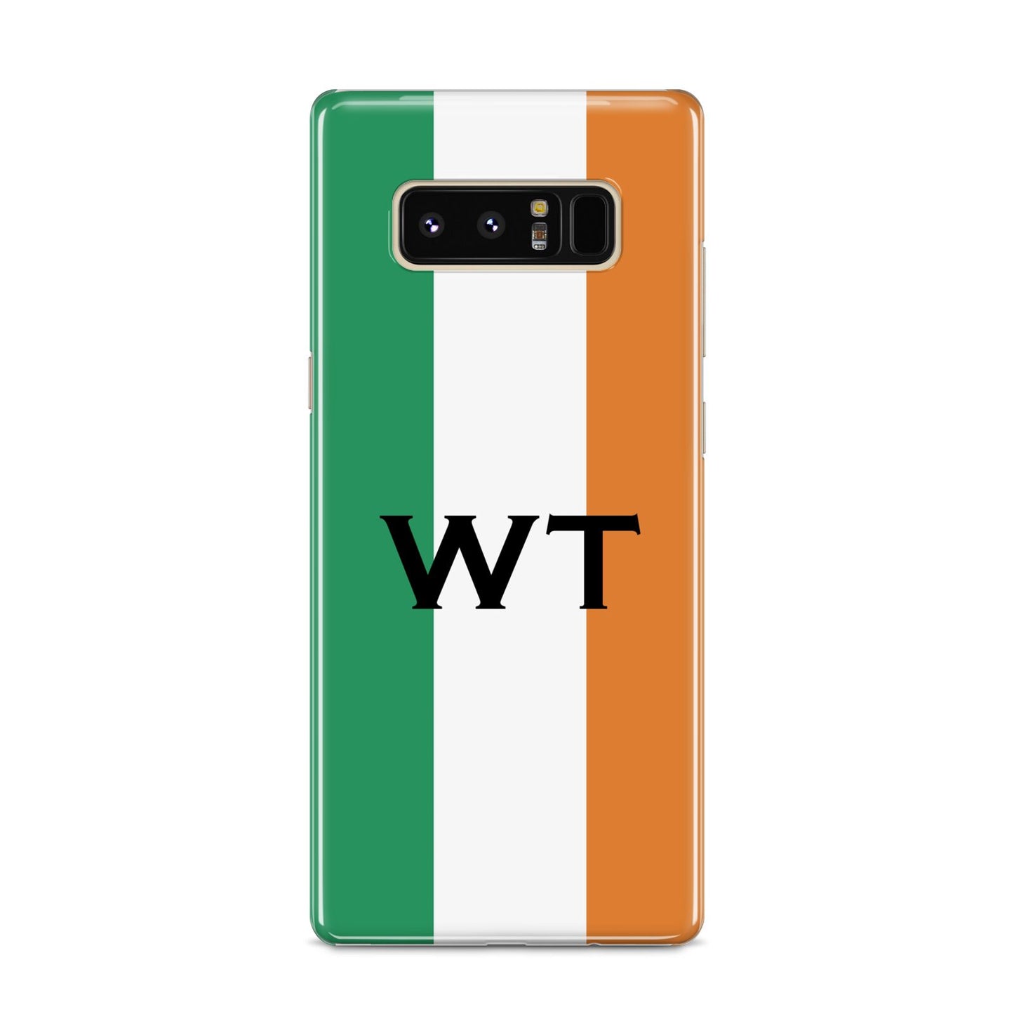 Irish Colours Personalised Initials Samsung Galaxy S8 Case
