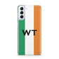 Irish Colours Personalised Initials Samsung S21 Plus Case