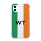 Irish Colours Personalised Initials iPhone 11 3D Tough Case