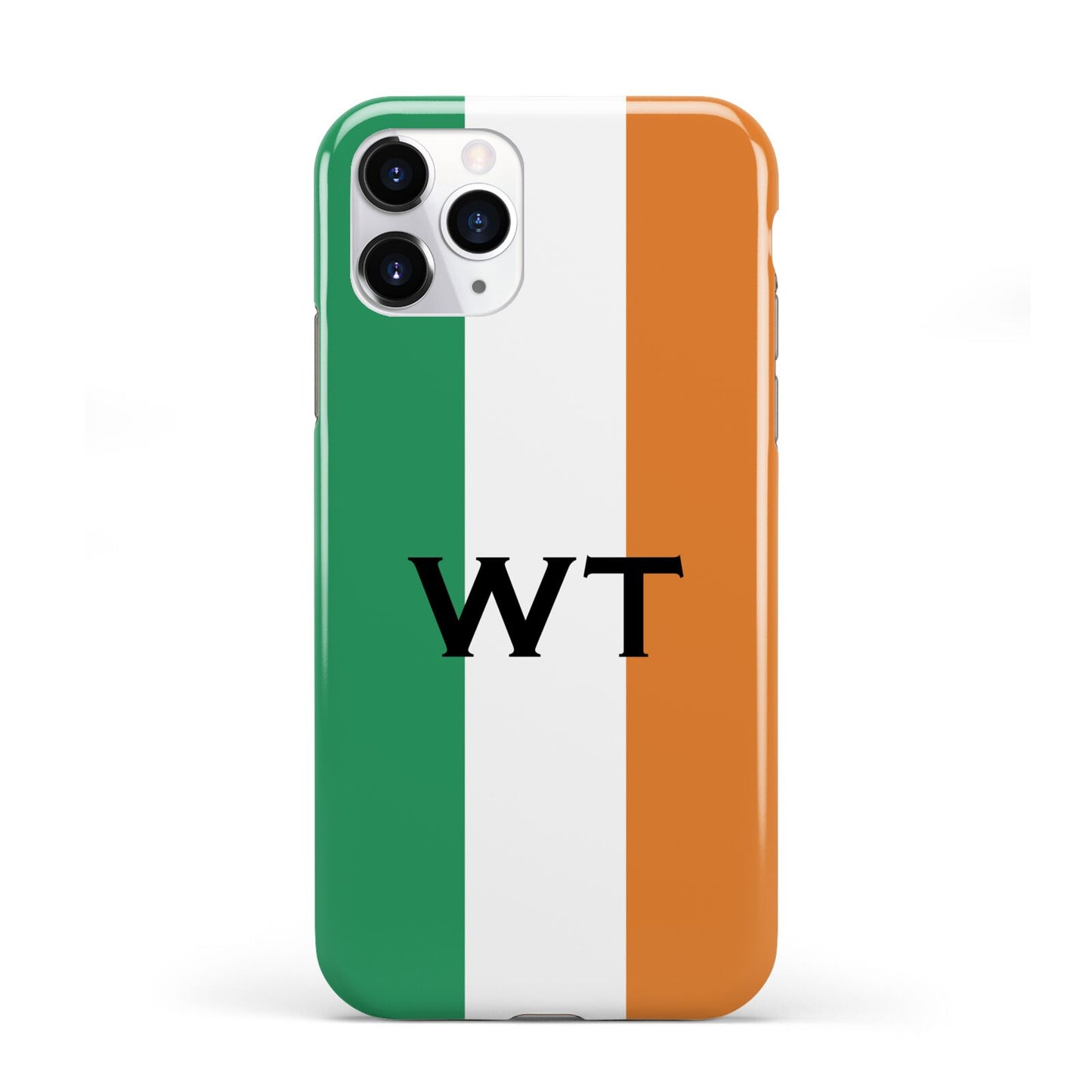 Irish Colours Personalised Initials iPhone 11 Pro 3D Tough Case