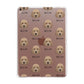 Irish Doodle Icon with Name Apple iPad Rose Gold Case