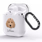 Irish Doodle Personalised AirPods Clear Case Side Image