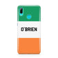 Irish Flag Personalised Name Huawei P Smart 2019 Case