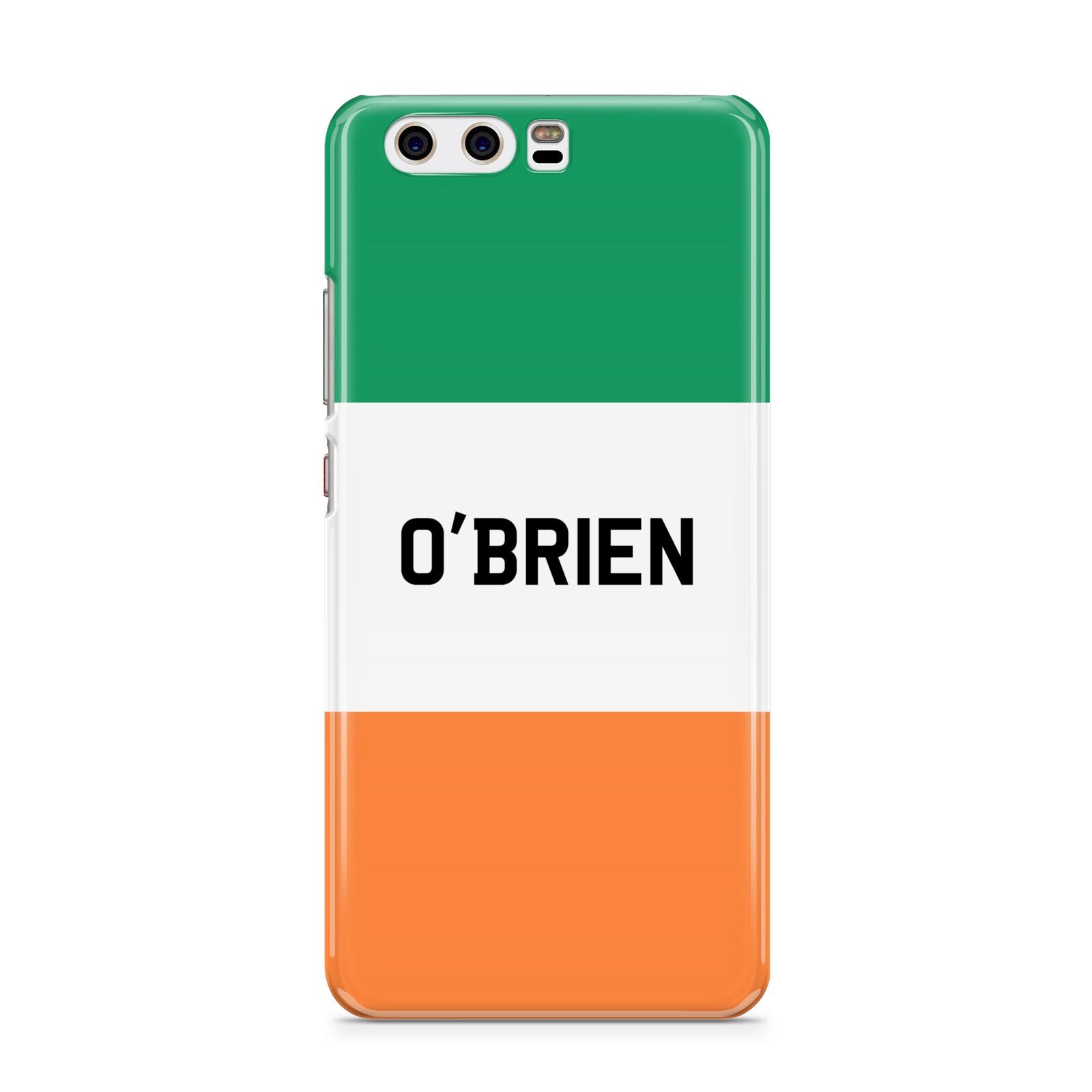Irish Flag Personalised Name Huawei P10 Phone Case