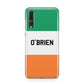 Irish Flag Personalised Name Huawei P20 Pro Phone Case