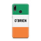 Irish Flag Personalised Name Huawei Y7 2019