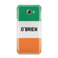 Irish Flag Personalised Name Samsung Galaxy A8 2016 Case