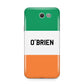 Irish Flag Personalised Name Samsung Galaxy J7 2017 Case