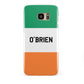 Irish Flag Personalised Name Samsung Galaxy S7 Edge Case